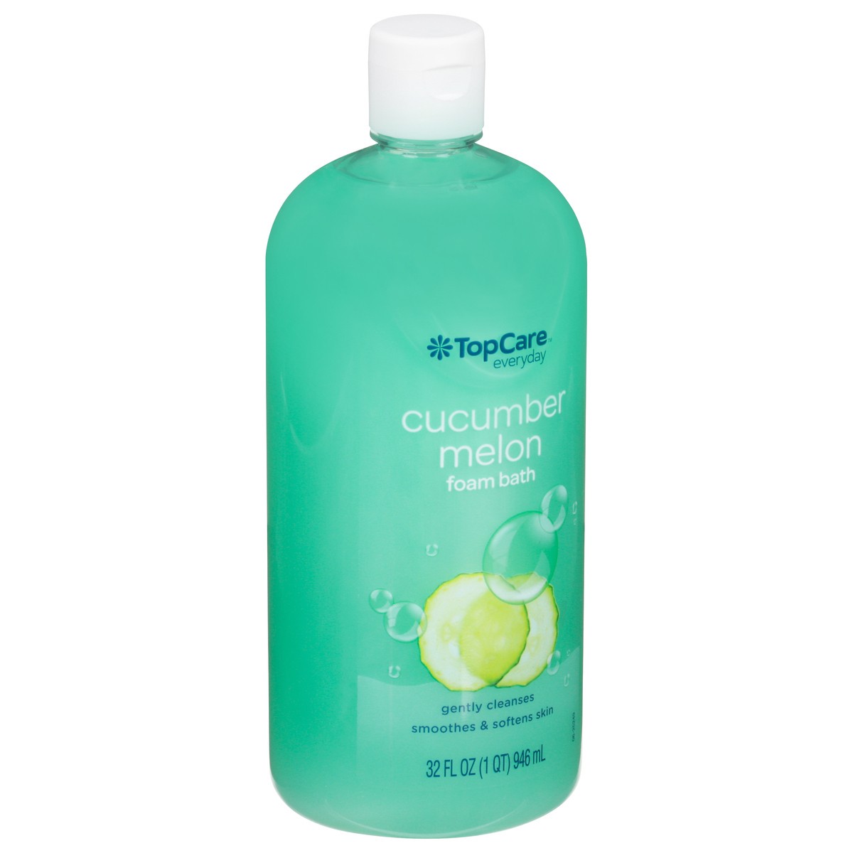 slide 10 of 15, TopCare Foam Bath, Cucumber Melon, 32 fl oz