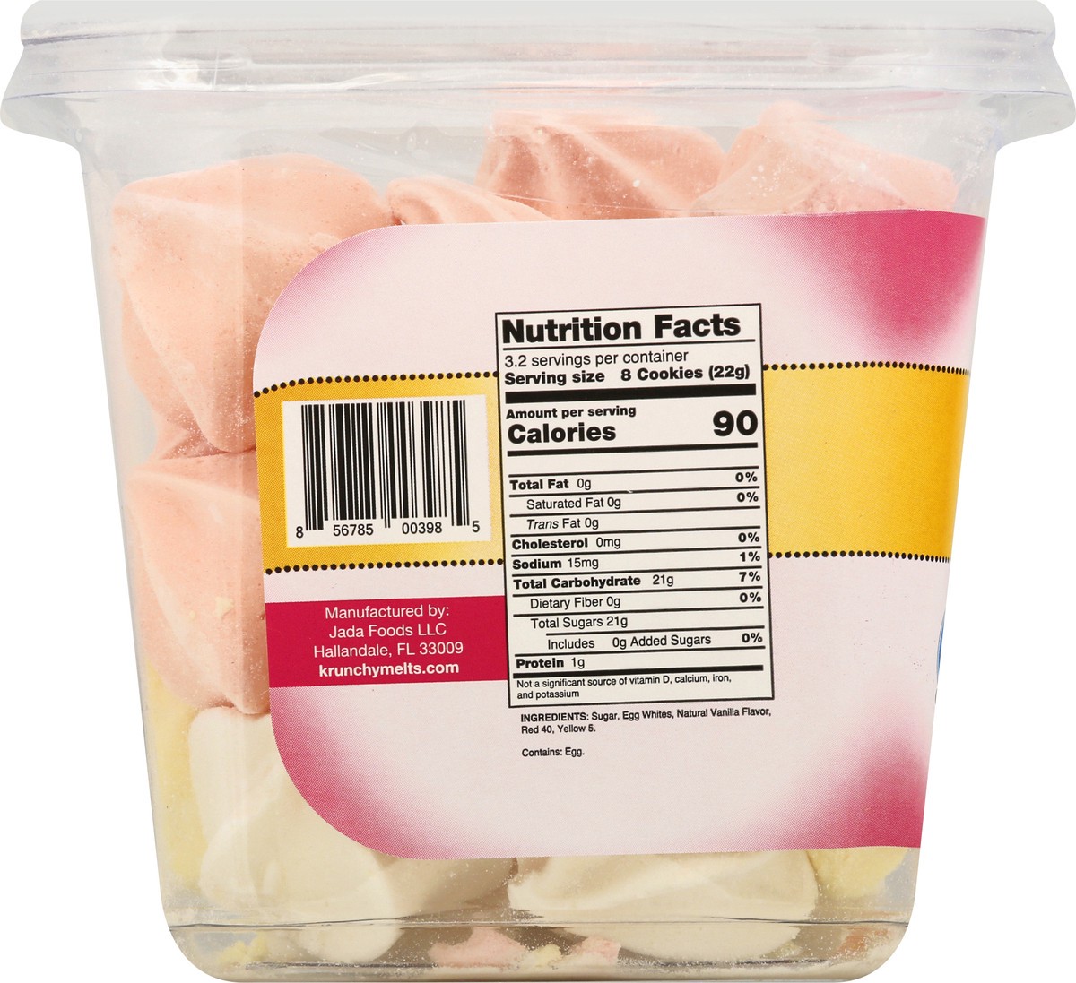 slide 6 of 10, Krunchy Melts Rainbow Vanilla Meringues 2.5 oz, 2.5 oz