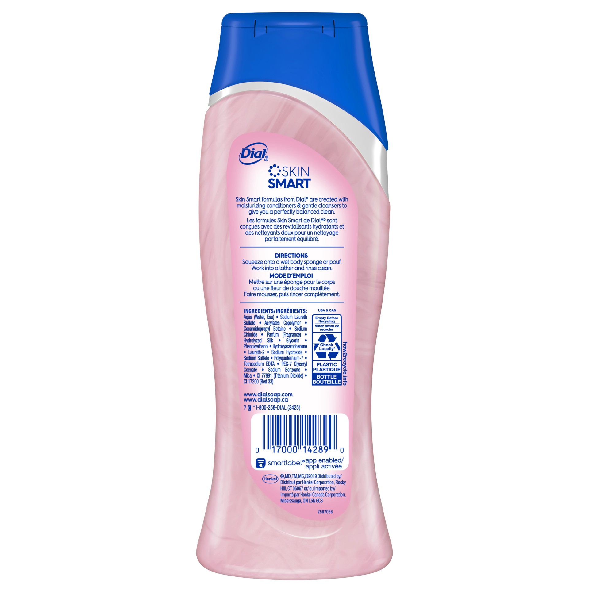 slide 1 of 3, Dial Body Wash, Silk & Magnolia, 16 fl oz, 16 fl oz