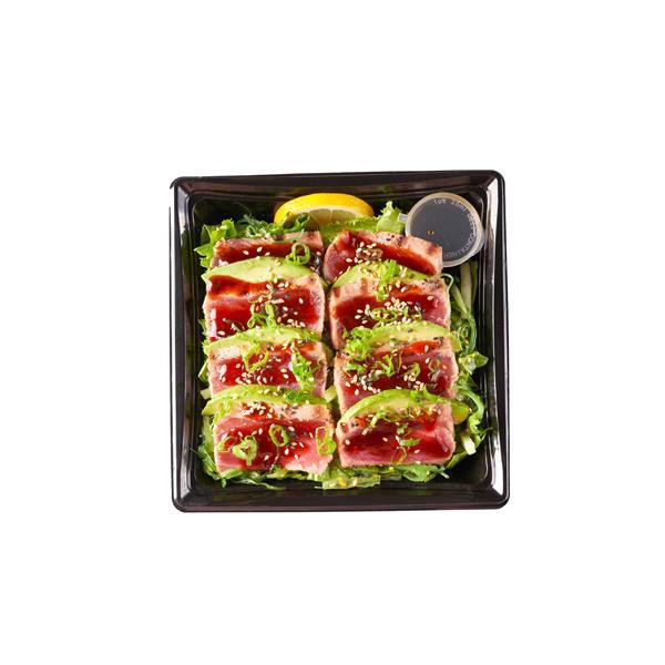 slide 1 of 1, Hissho Sushi Yellowfin Tuna Tataki Salad 9 oz, 9 oz