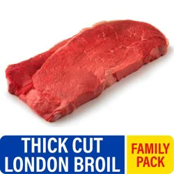 Beef Choice Boneless Thick Cut London Broil Value Pack