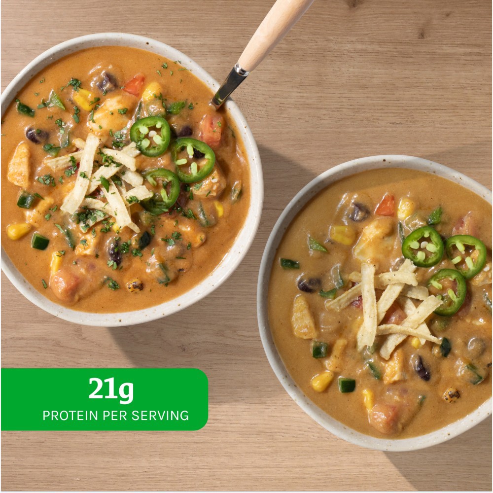 slide 2 of 3, Home Chef Creamy Chicken Tortilla Soup, 24 oz