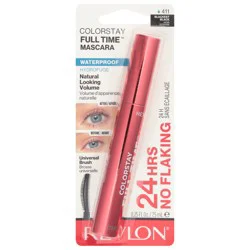 Revlon ColorStay Full Time Mascara, Blackest Black, 0.25 fl oz