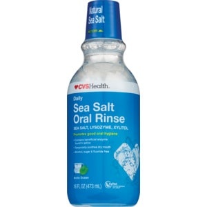 slide 1 of 1, CVS Health Daily Sea Salt Mouthwash Arctic Oral Rinse, 16 oz