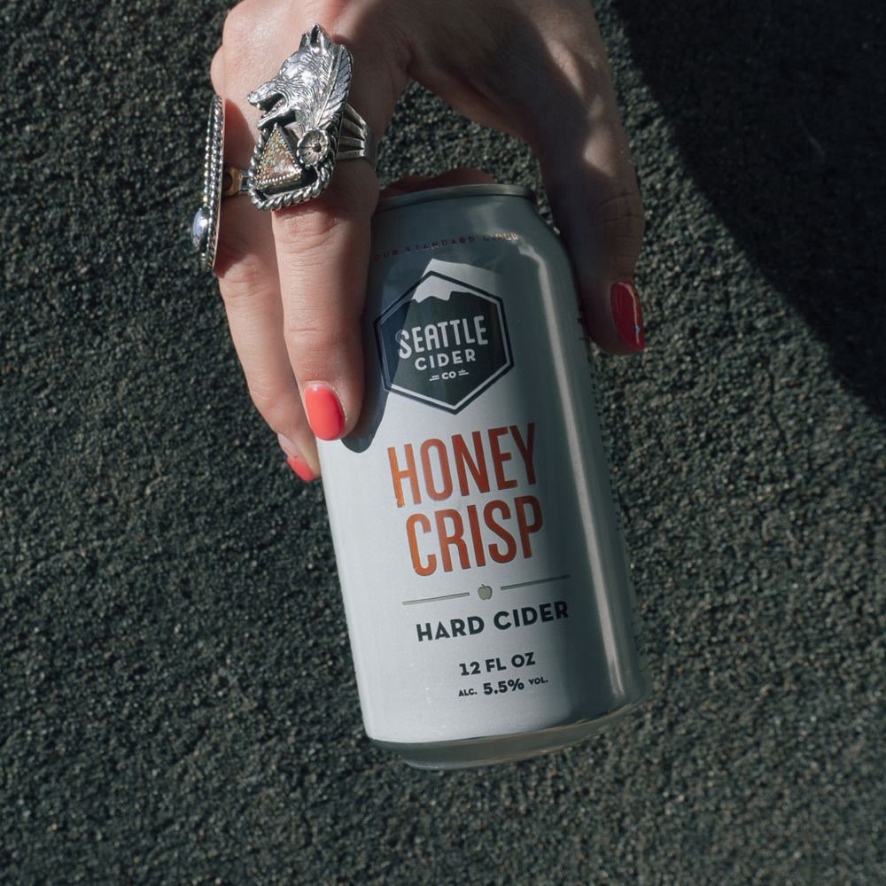 slide 4 of 6, Seattle Cider Company Honeycrisp, 6 ct; 12 fl oz