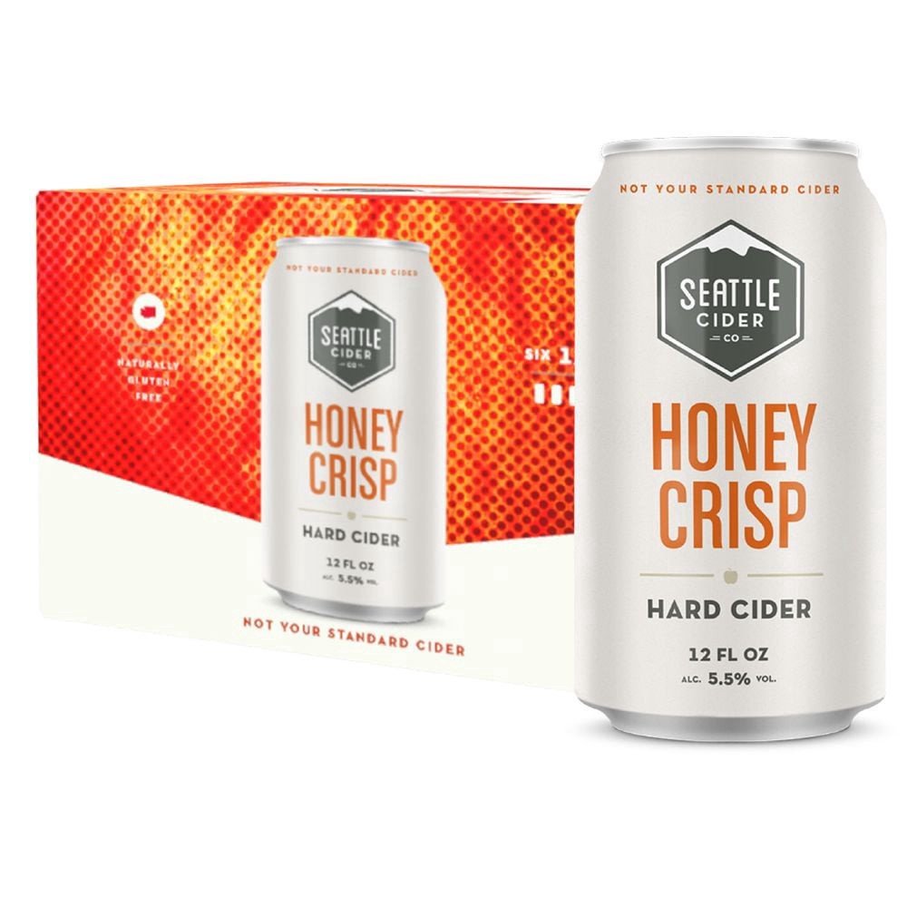 slide 6 of 6, Seattle Cider Company Honeycrisp, 6 ct; 12 fl oz