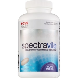 slide 1 of 1, CVS Health Spectravite Ultra Men's Health Senior Multivitamin Tablets, 200 ct