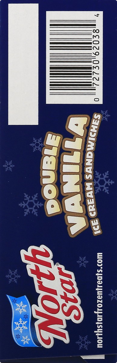 slide 10 of 10, North Star Vanilla Ice Cream Sandwiches, 6 ct; 4 fl oz