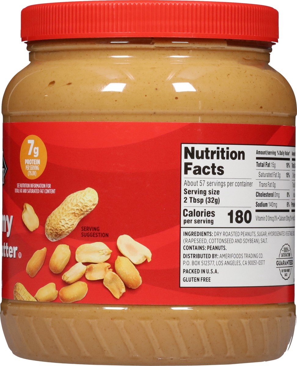 slide 4 of 14, First Street Peanut Butter Creamy, 64 oz