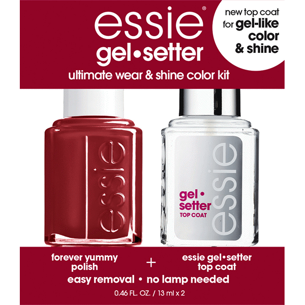 slide 1 of 1, essie Gel Setter Ultimate Wear Shine Color Kit, 1 ct