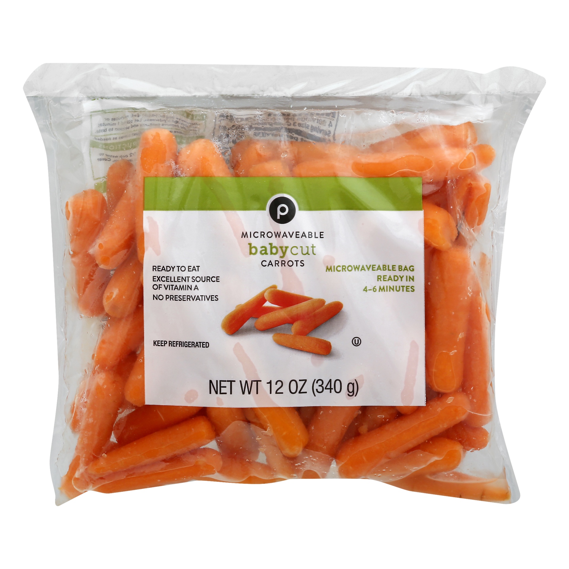 slide 1 of 1, Publix Baby Cut Carrots, 12 oz