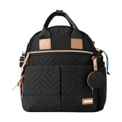 Skip Hop Suite Diaper Backpack Set - Black