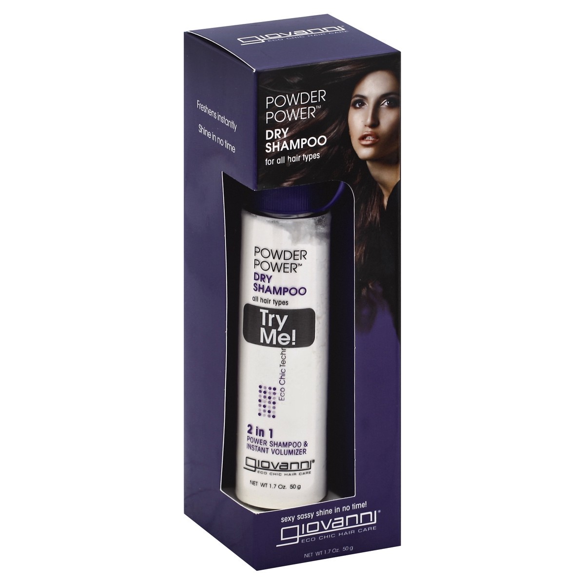 slide 3 of 5, Giovanni Powder Power Dry Shampoo, 1.35 oz