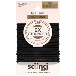scünci No-Damage Elastics - 18 ct
