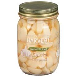 Preserved Harvest Sweet Pickled Garlic 15 fl oz