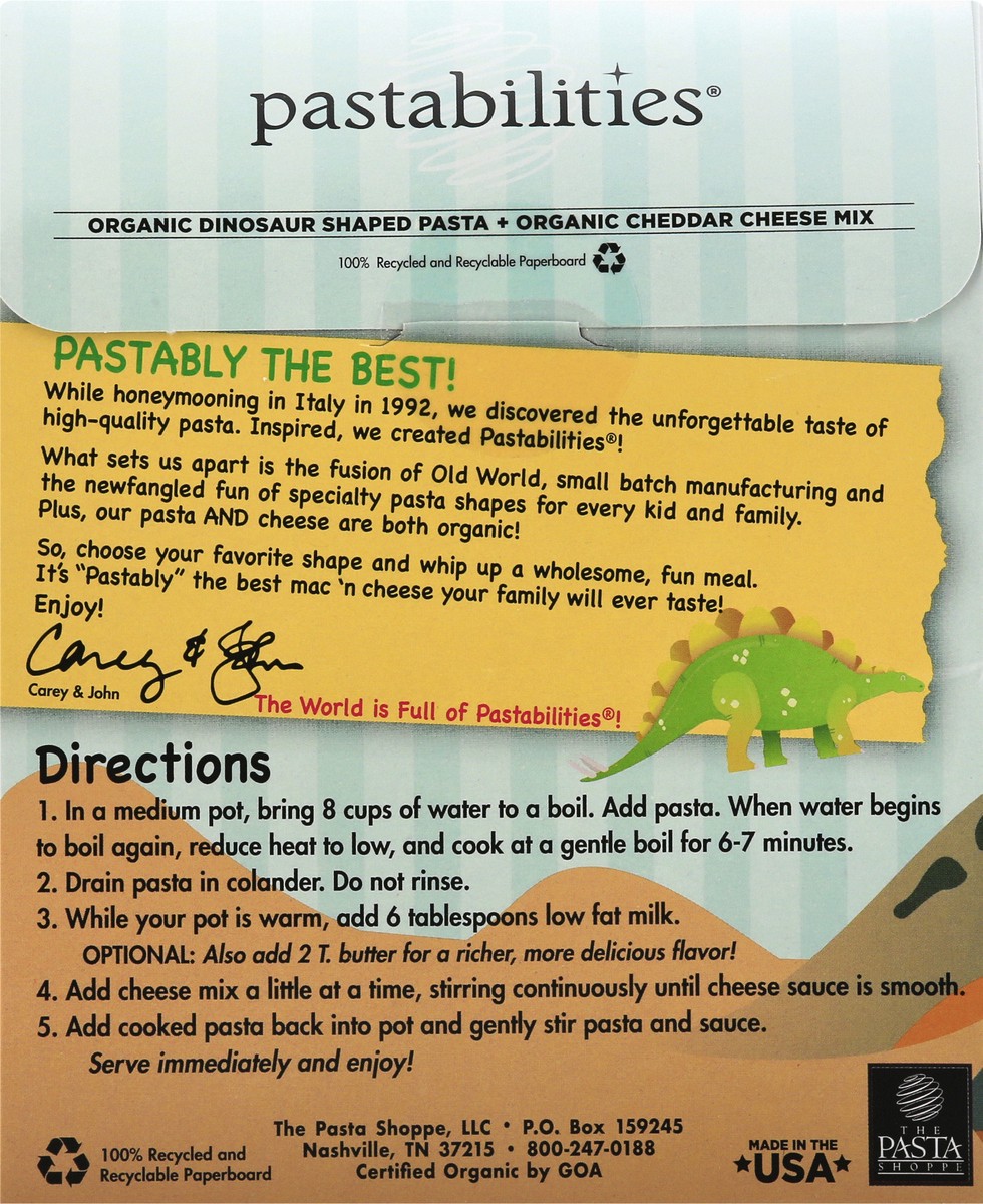 slide 3 of 13, Pastabilities Mac And Cheese Dinosaur, 10 oz