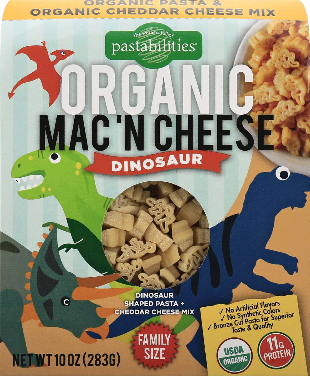 slide 4 of 13, Pastabilities Mac And Cheese Dinosaur, 10 oz