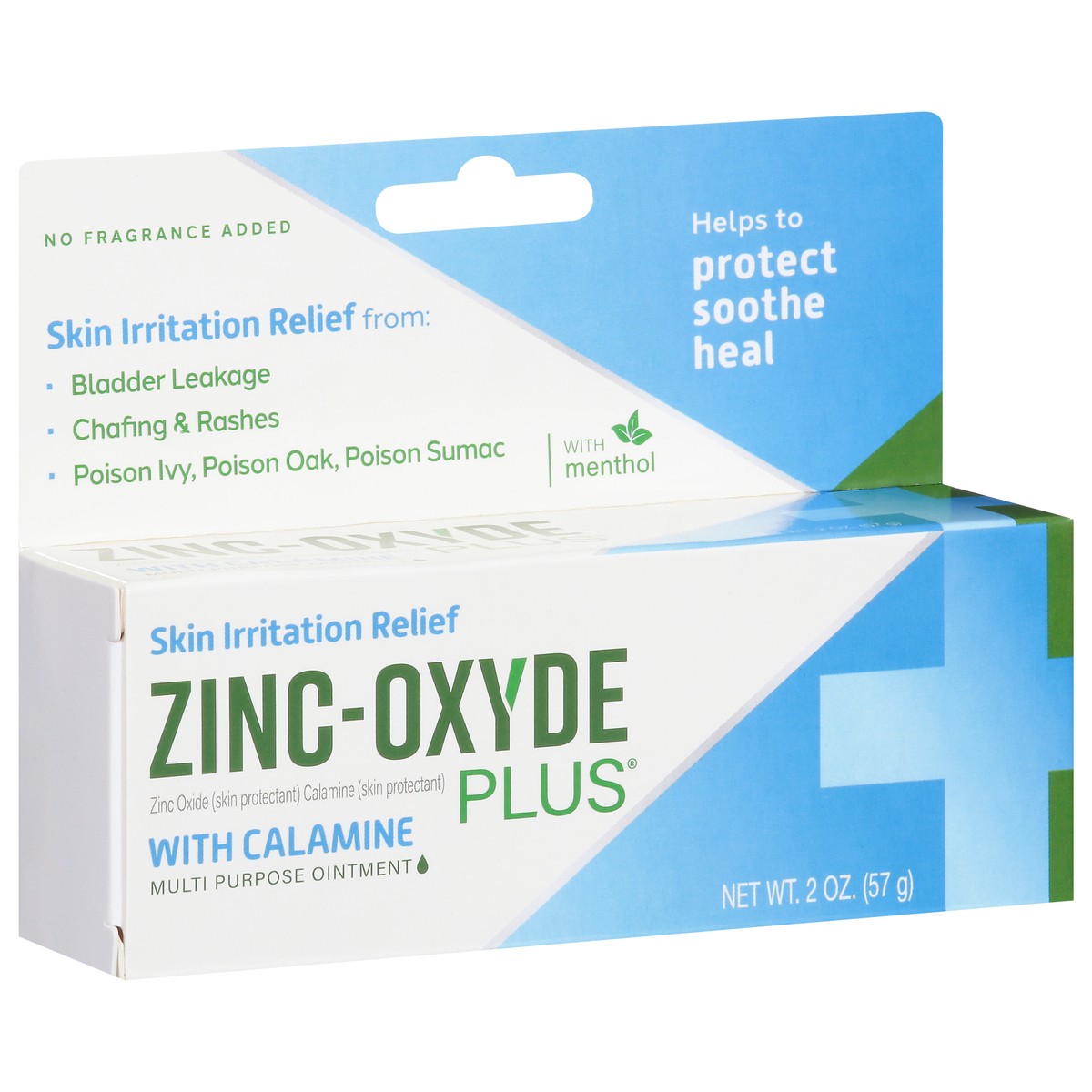 slide 2 of 9, Zinc-Oxyde Plus Skin Irritation Relief with Calamine 2 oz, 2 oz