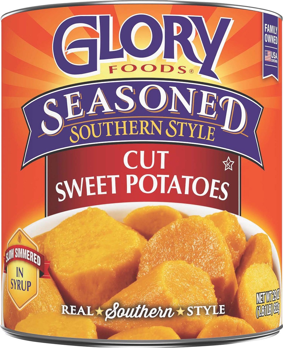 slide 3 of 5, Glory Foods Cut Sweet Potatoes, 29 oz., Can, 29 oz