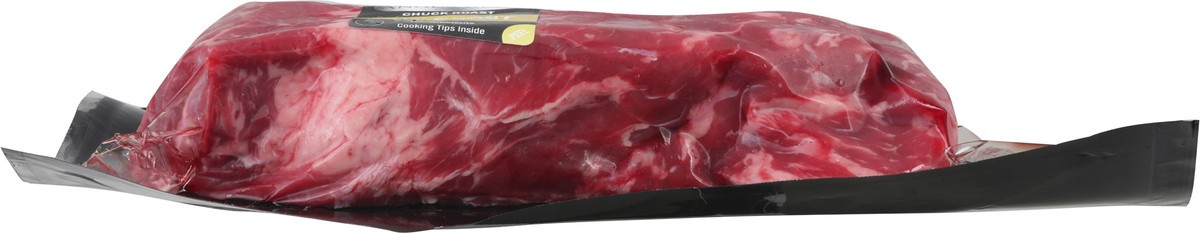 slide 3 of 12, Harris Teeter Reserve USDA Choice Chuck Roast Angus Beef 1 ea, per lb