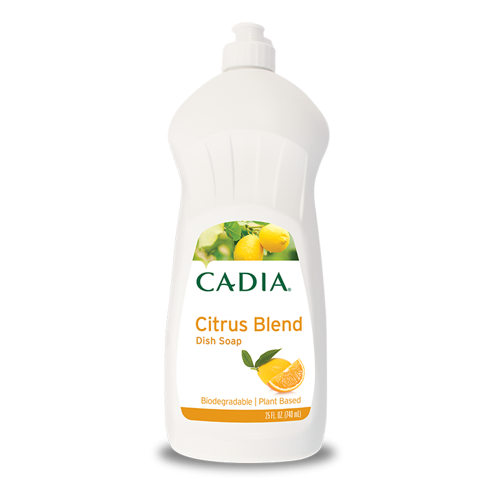 slide 1 of 1, Cadia Citrus Dish Soap, 25 fl oz