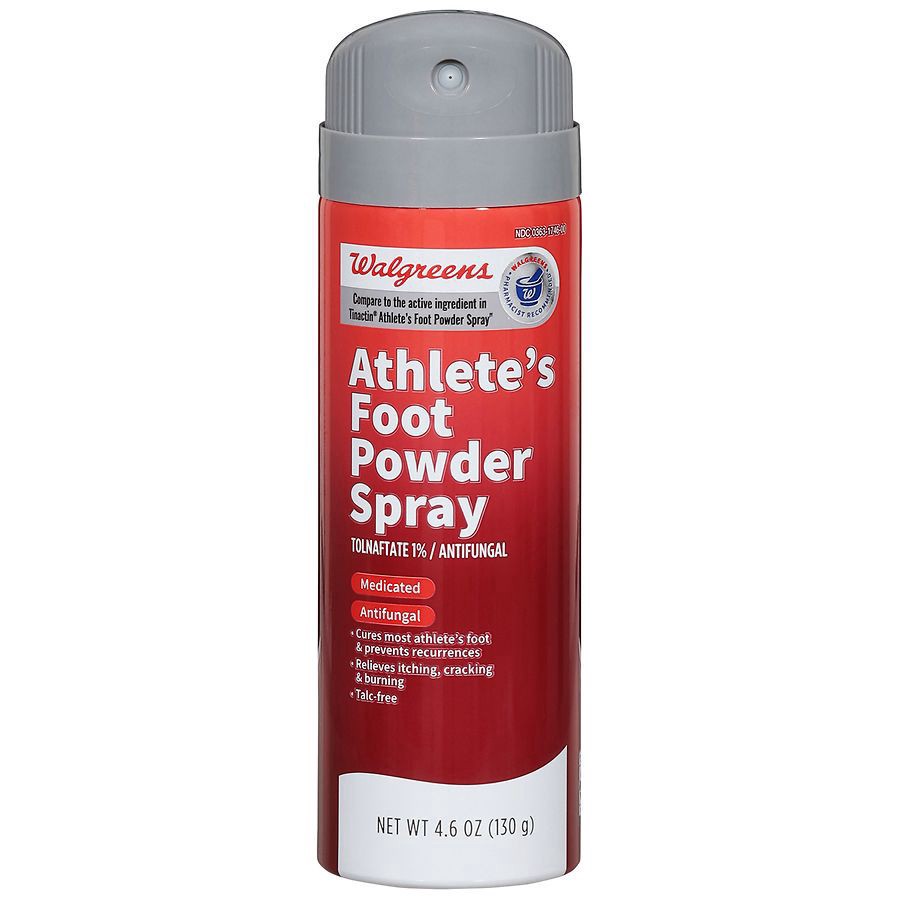 slide 1 of 3, Walgreens Athlete's Foot Powder Spray, 4.6 oz