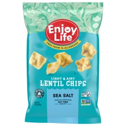 Enjoy Life Sea Salt Lentil Chips, 4 oz