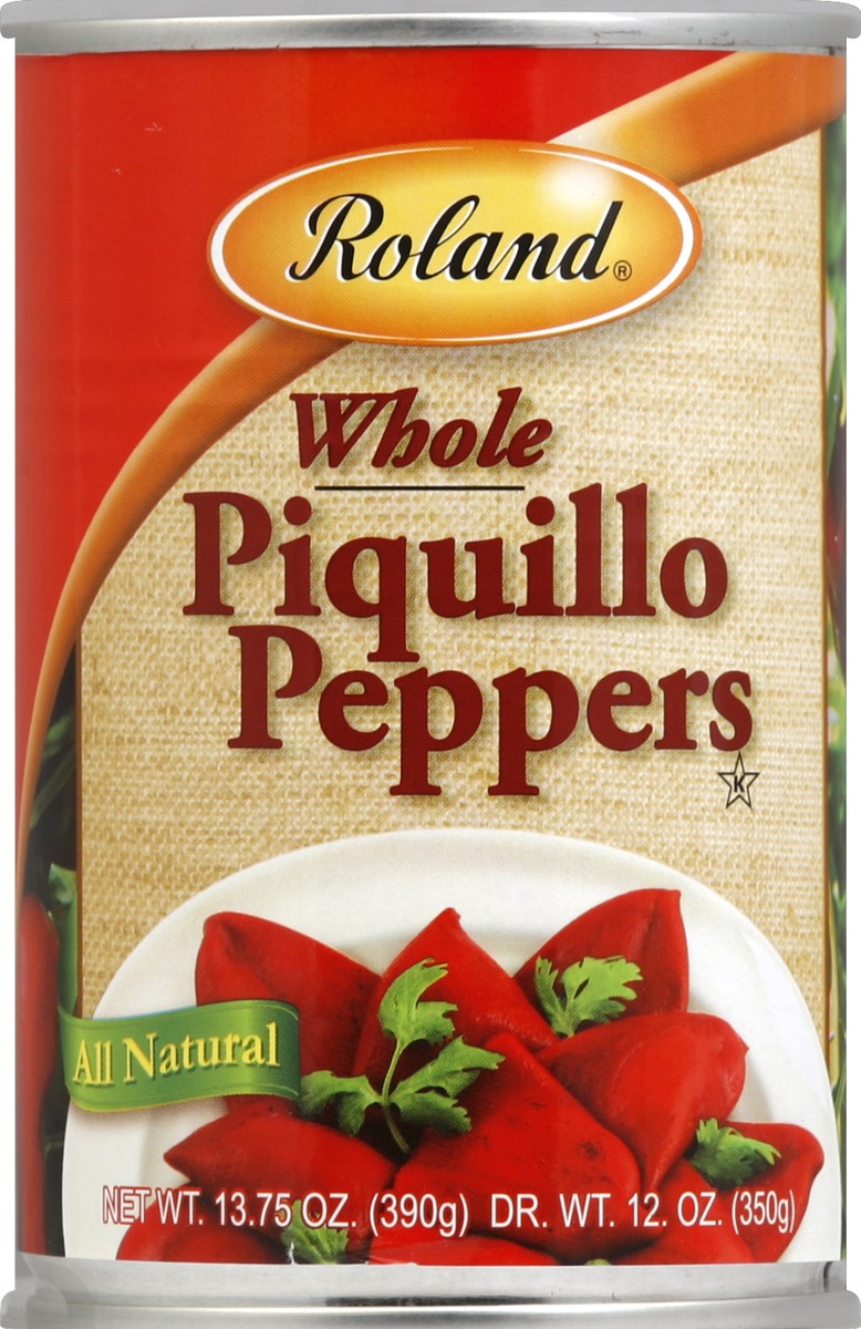 slide 2 of 2, Roland Whole Piquillo Peppers 14.4 oz, 14.4 oz