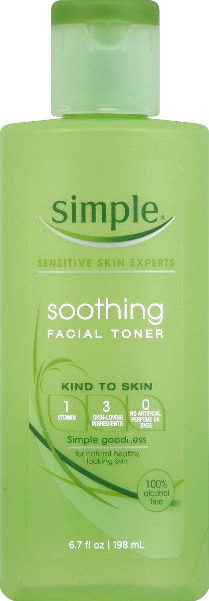 slide 2 of 3, Simple Kind to Skin Soothing Facial Toner, 5 oz