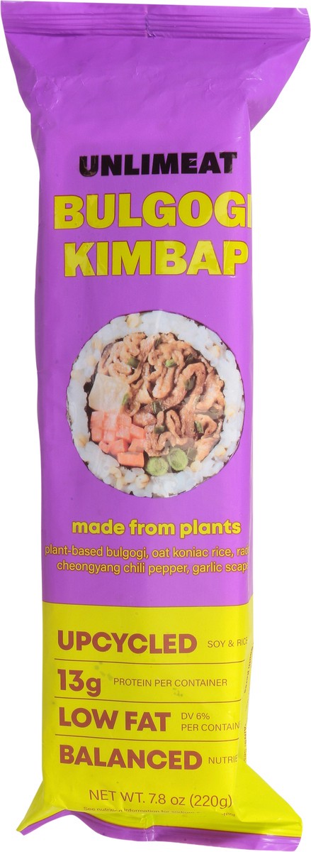 slide 6 of 13, UnlimEacht Kimbap Bulgogi Plant Based - 7.8 Oz, 7.8 oz