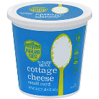 slide 1 of 1, Highland Crest Cottage Cheese Small Curd 4 % Milkfat, 24 oz