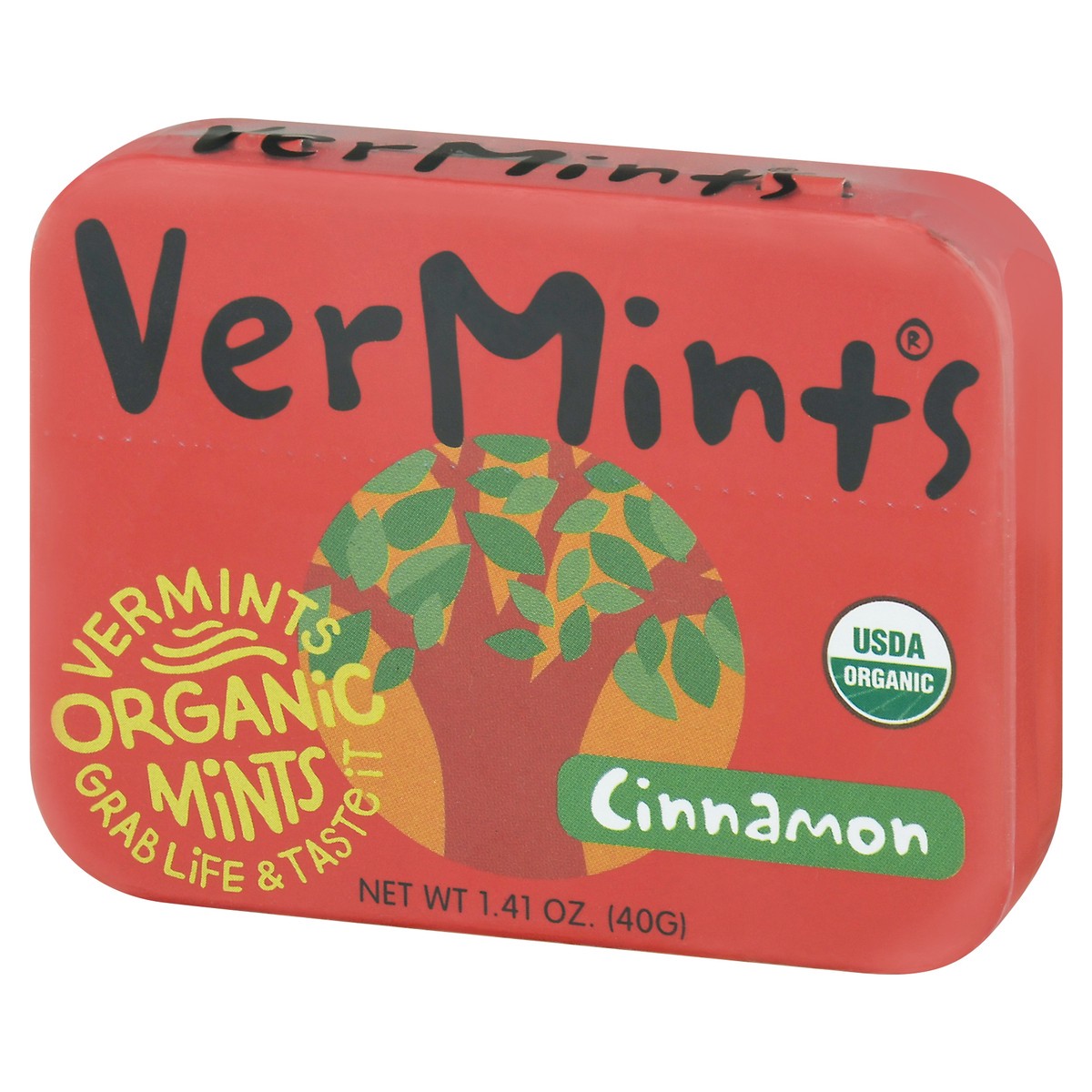 slide 3 of 9, VerMints Organic Cinnamon Mints 1.41 oz, 1.41 oz