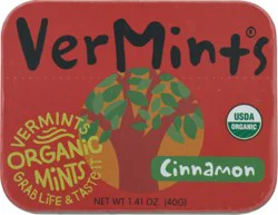 VerMints Organic Cinnamon Mints 1.41 oz