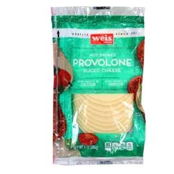 Weis Quality Provolone Natural Slice Cheese