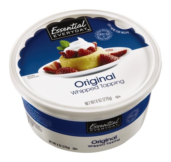 slide 1 of 1, Essential Everyday Whipped Topping, 8 oz