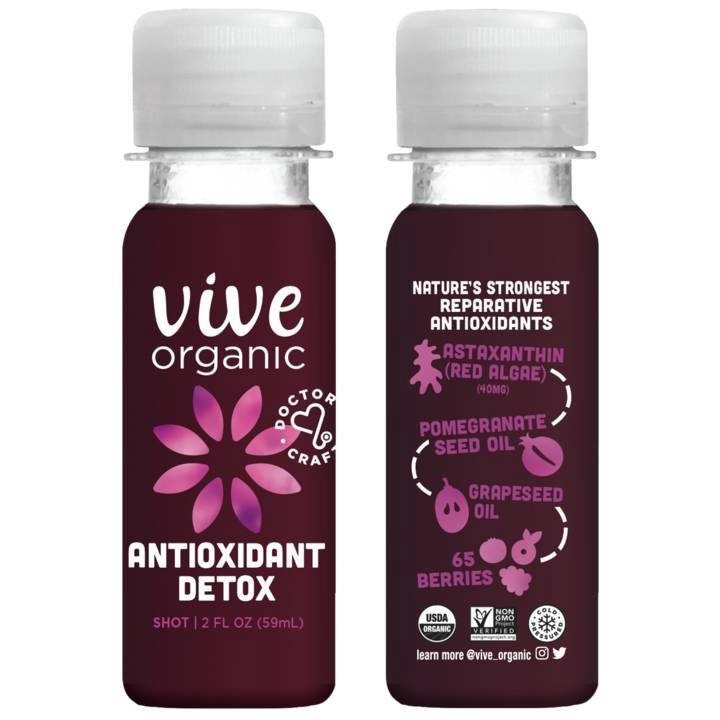 slide 1 of 2, Vive Organic Antioxidant Detox Shot - 2 fl oz, 2 fl oz