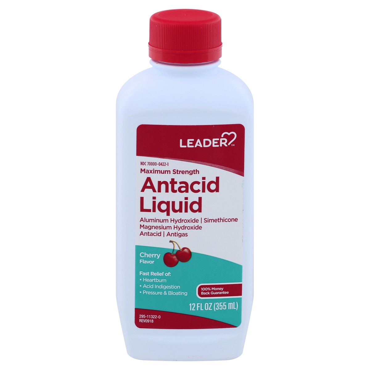 Leader Antacid Liquid 12 oz 12 oz Shipt