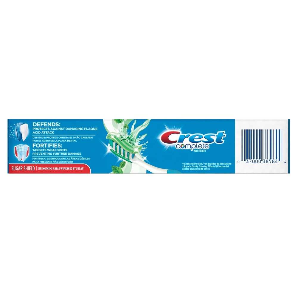 slide 4 of 6, Crest Complete Multi-Benefit Whitening + Scope Minty Fresh Toothpaste, 5.4 oz