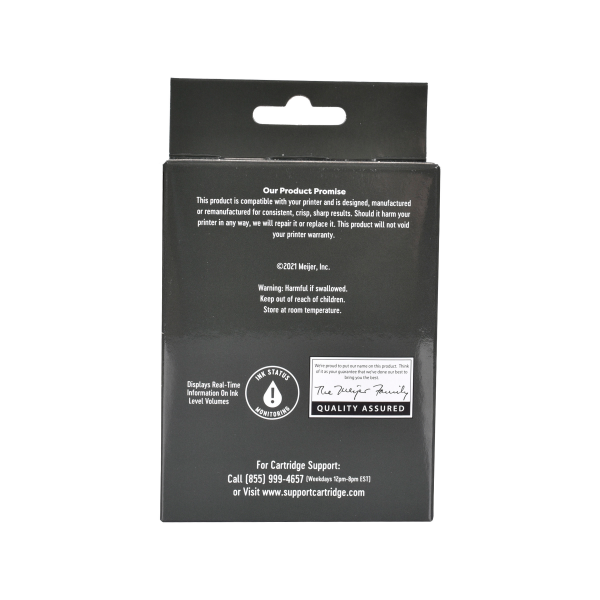 slide 19 of 19, Meijer Brand Remanufactured Ink Cartridge, Replacement for HP 933, 1 ct