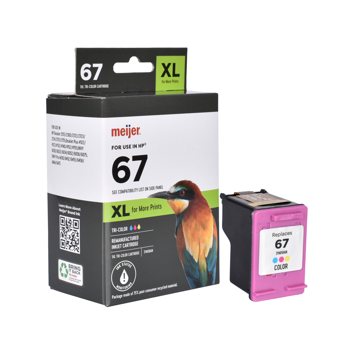 slide 1 of 19, Meijer Brand Remanufactured Ink Cartridge, Replacement for HP 933, 1 ct