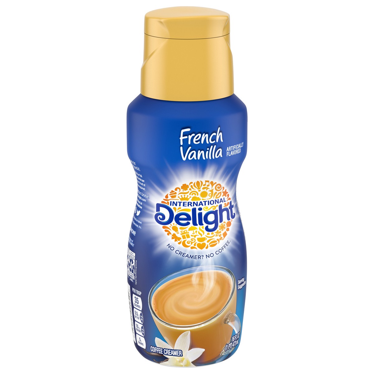 slide 4 of 12, International Delight Coffee Creamer, French Vanilla, 16 oz., 16 fl oz