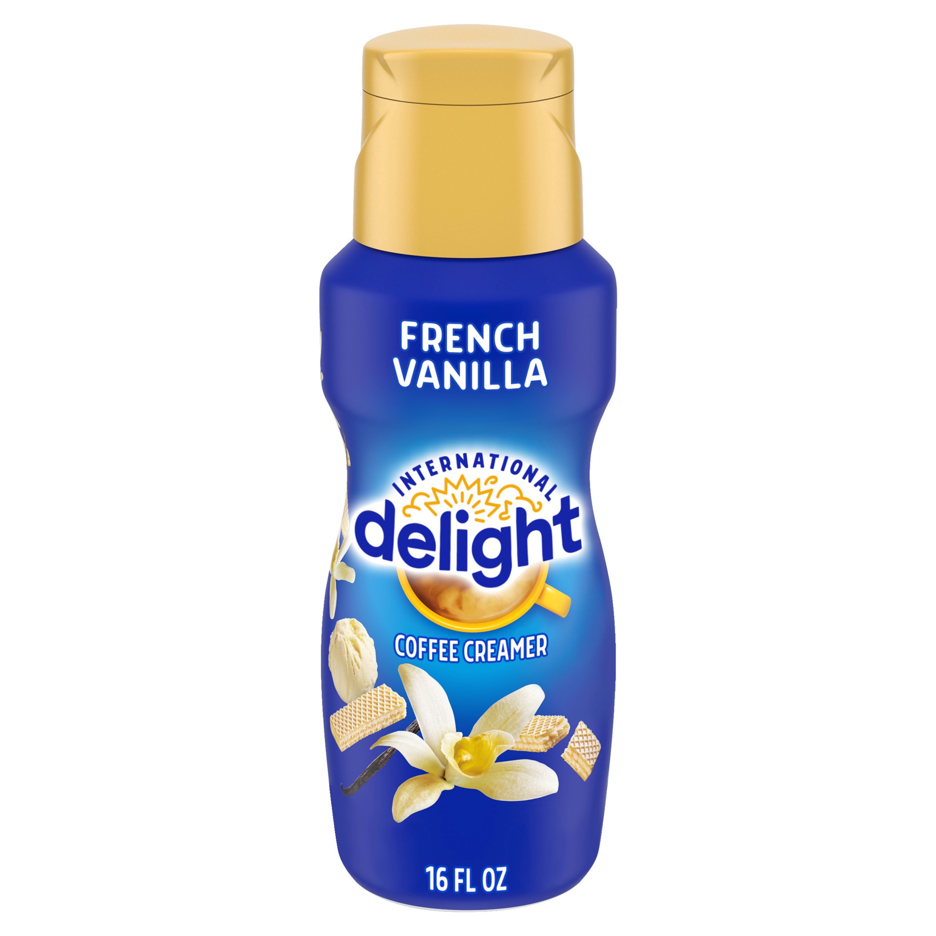 slide 1 of 12, International Delight Coffee Creamer, French Vanilla, 16 oz., 16 fl oz