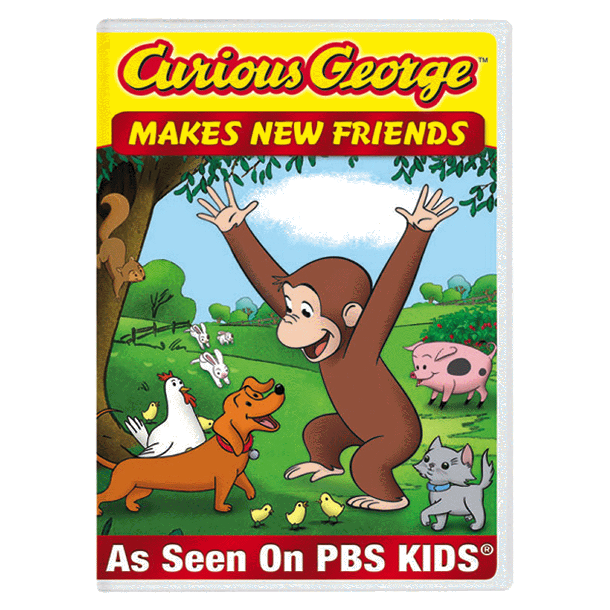 slide 1 of 1, Curious George: Curious George Makes New Friends (dvd_video), 1 ct