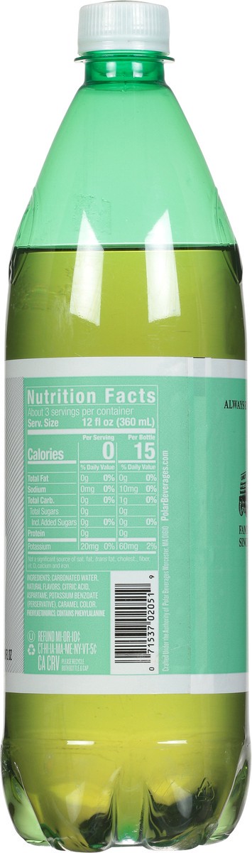 slide 6 of 9, Polar Diet Zero-Sugar Ginger Ale - 33.8 fl oz, 33.8 fl oz