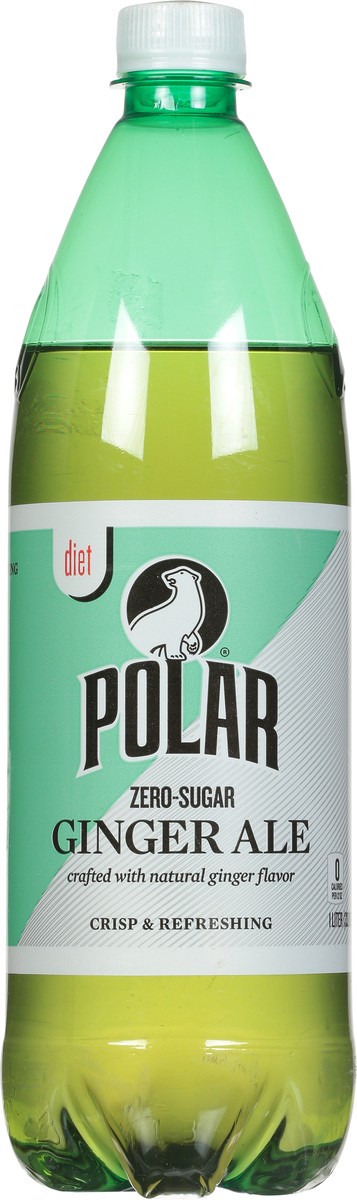 slide 9 of 9, Polar Diet Zero-Sugar Ginger Ale - 33.8 fl oz, 33.8 fl oz