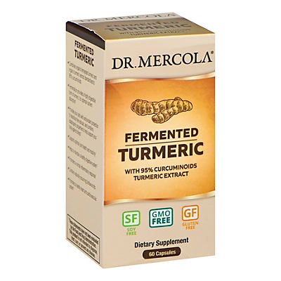 slide 1 of 1, Dr. Mercola Fermented Turmeric, 60 ct