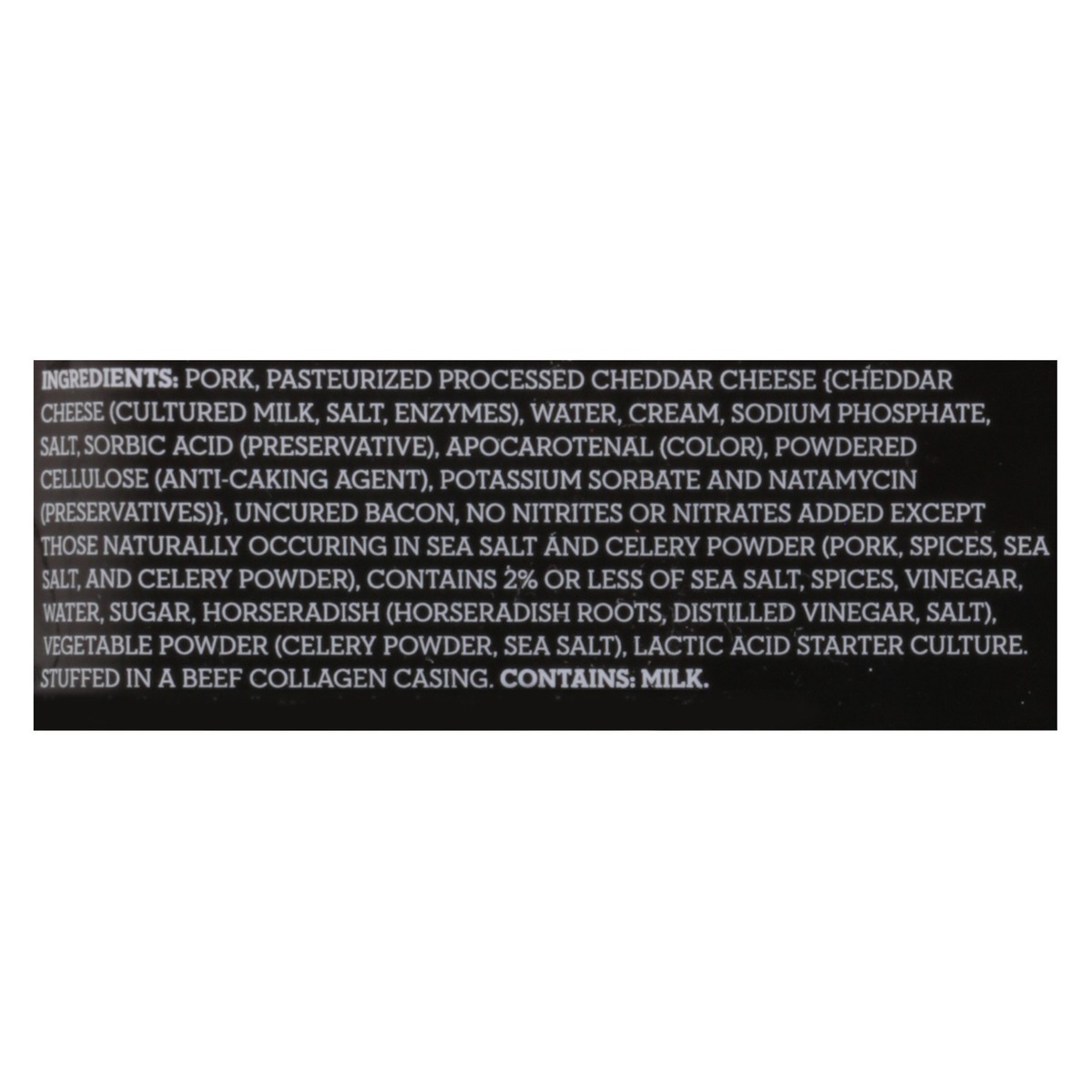 slide 8 of 13, 4505 Meats Butcher's Snack Cheddar & Uncured Bacon Sausage Links 6 - 1 oz Links, 6 ct