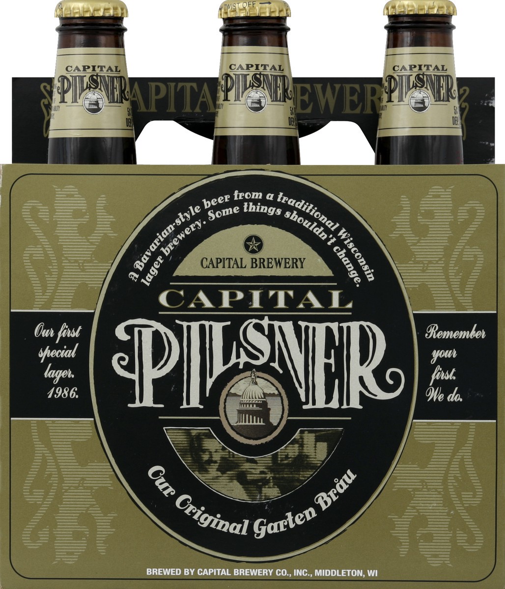 slide 5 of 6, Capital Brewery Pilsner 6 ea, 6 ct