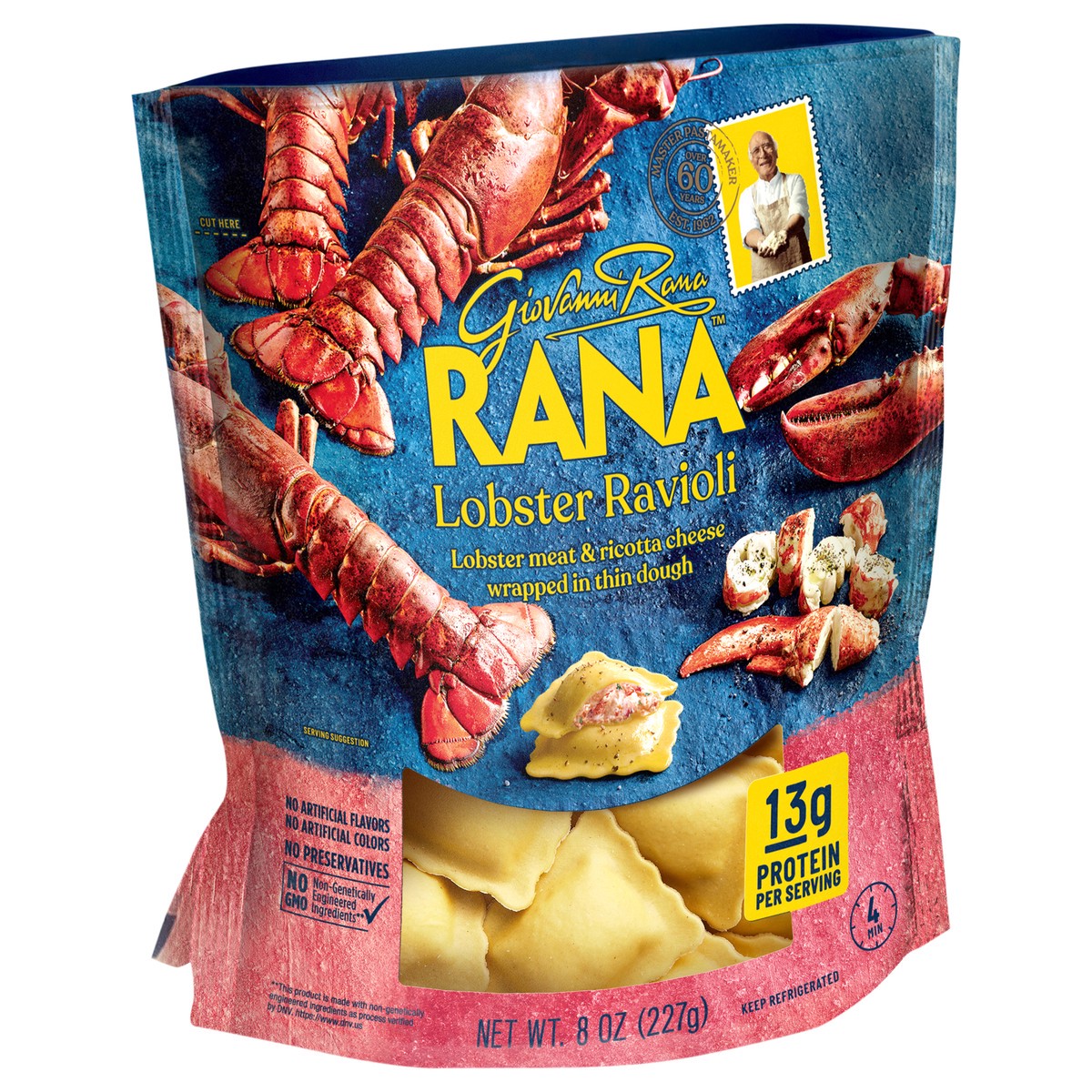 slide 3 of 14, Rana Lobster Ravioli, 8 oz