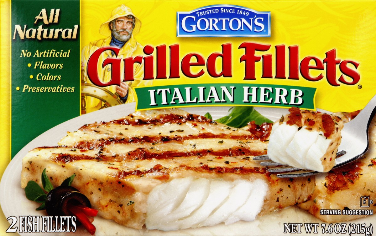 slide 1 of 4, Gorton's Grilled Fillets 2 ea, 2 ct